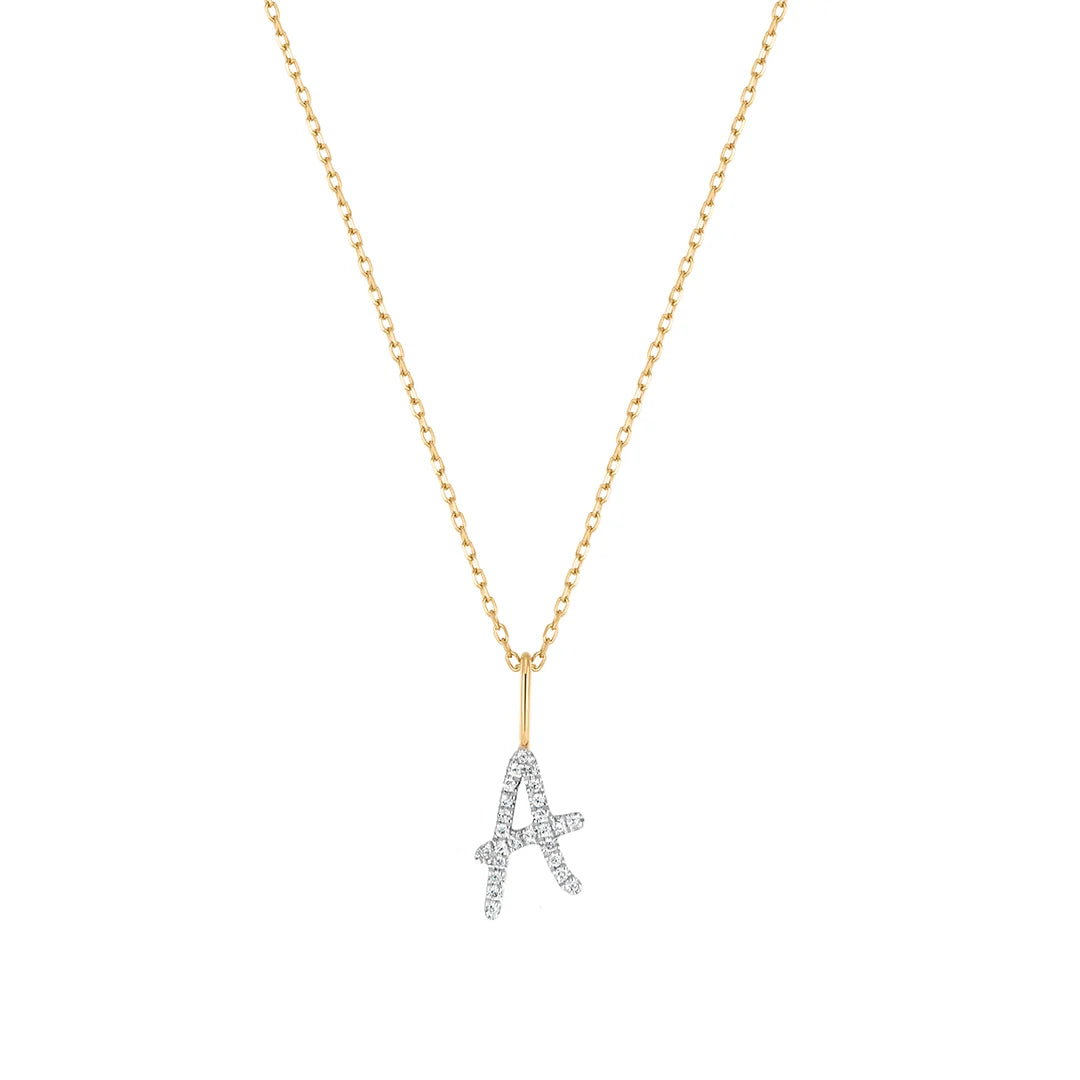 Collar Letra Pavé