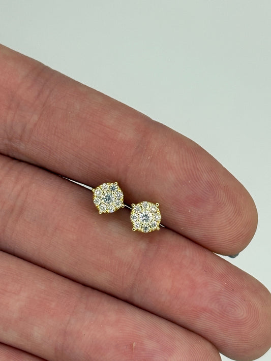 Aretes Pavé Diamantes