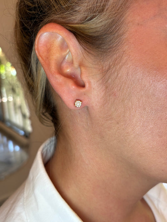 Aretes Pavé Diamantes