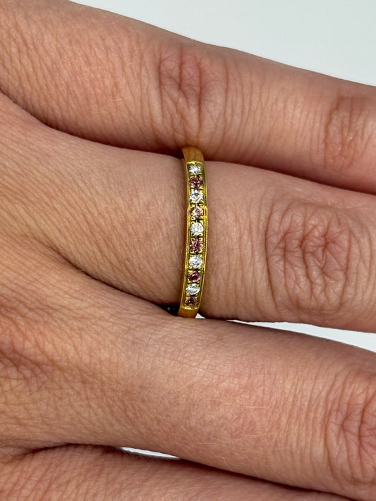 Churumbela Diamantes y Zafiros Padparadscha