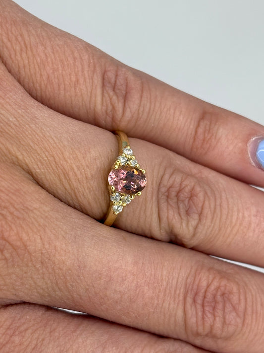 Anillo Lorenza Turmalina