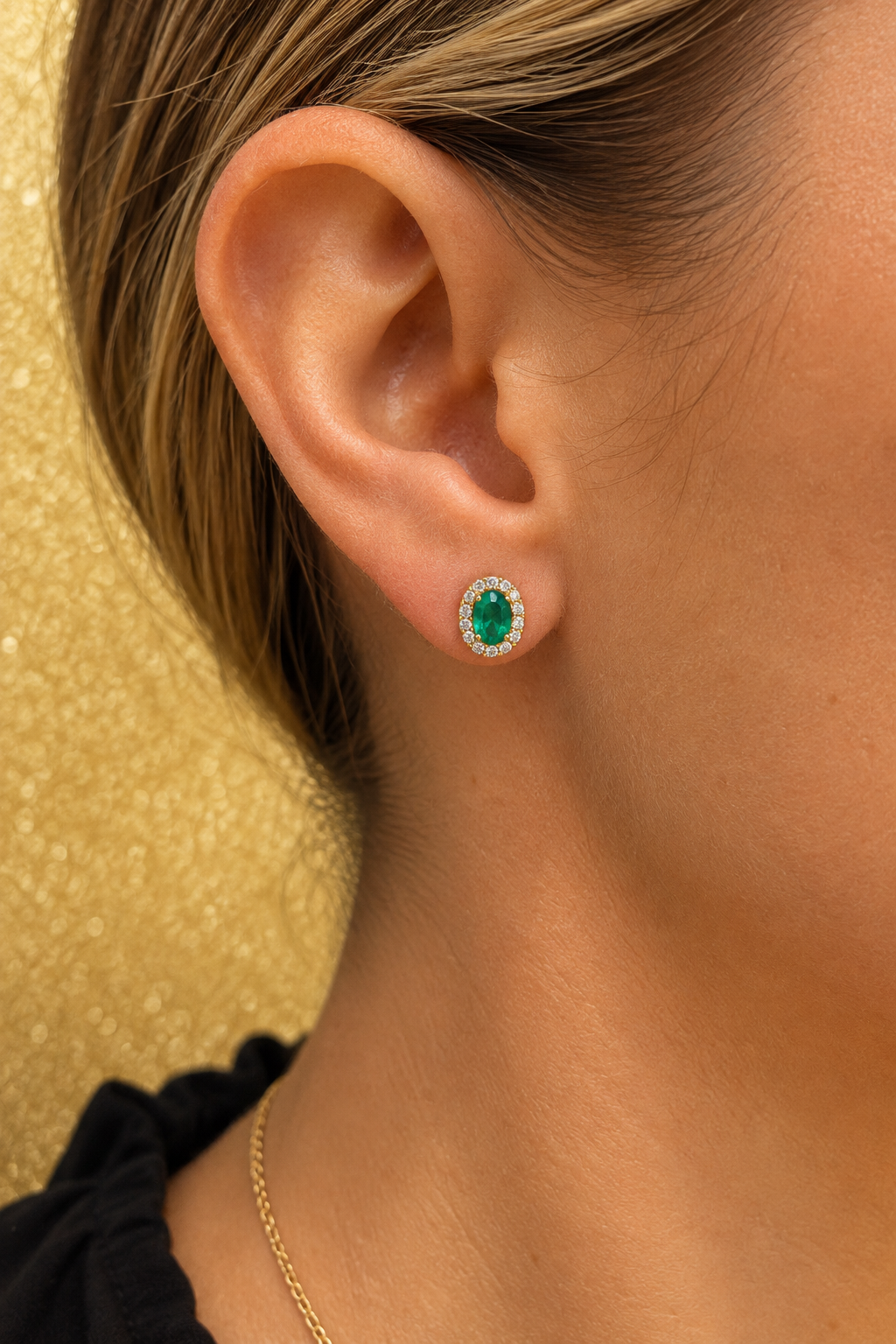 Aretes Giordana Esmeralda