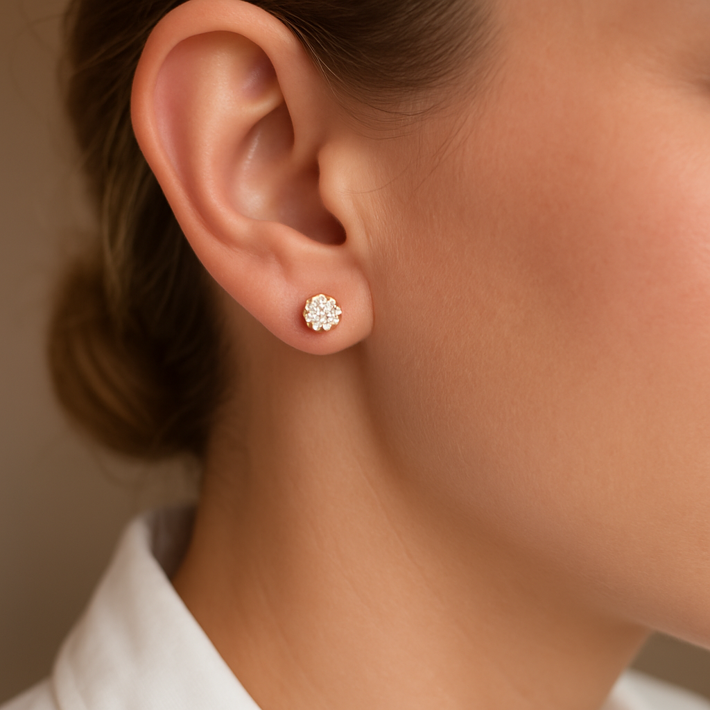 Aretes Pavé Diamantes