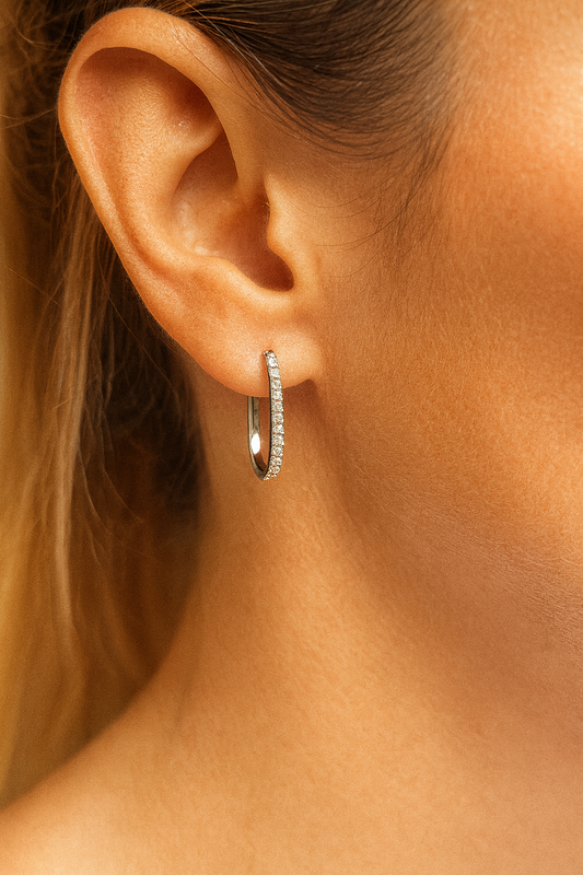 Arracadas Rectangulares