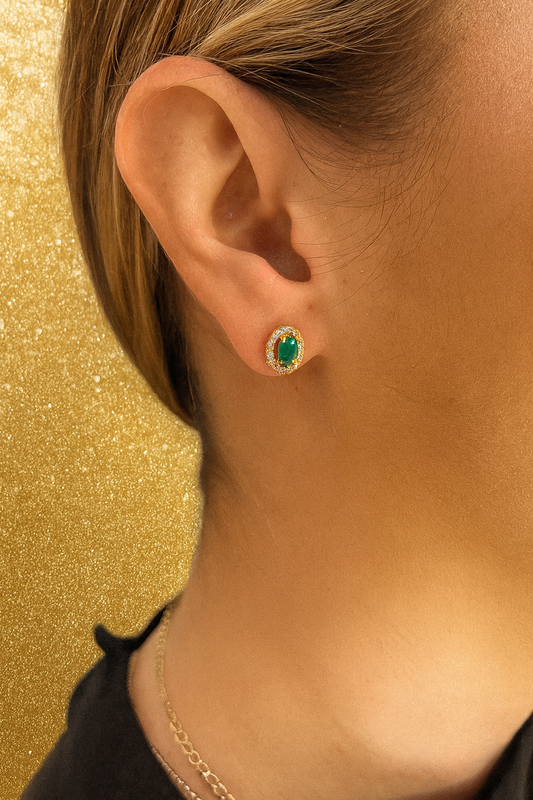 Aretes Giordana Esmeralda