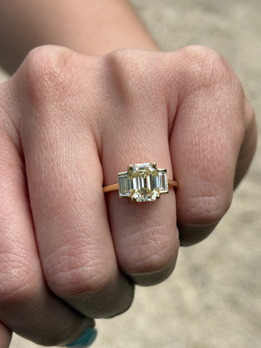 Anillo Art Deco