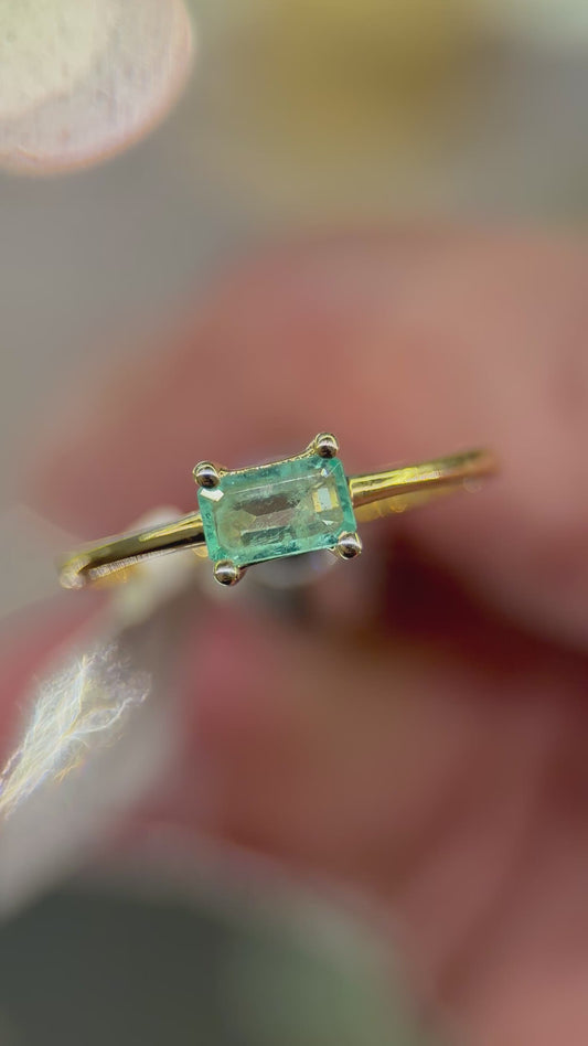 Solitarios Esmeralda